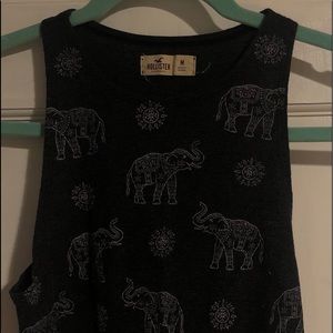 Elephant halter top